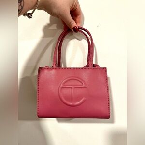 TELFAR small pink bag